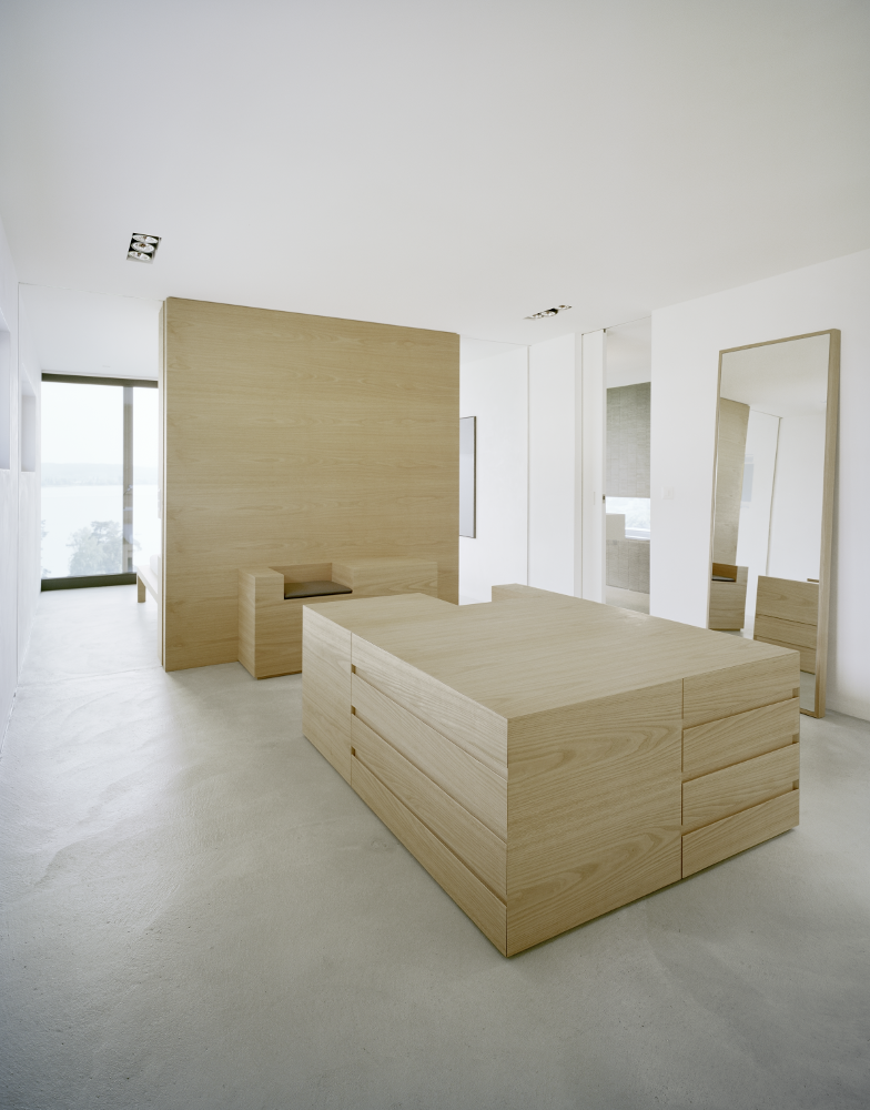 Haus am Untersee Ankleide mit Beleuchtung von Modular Lighting Instruments Multiple Trimless