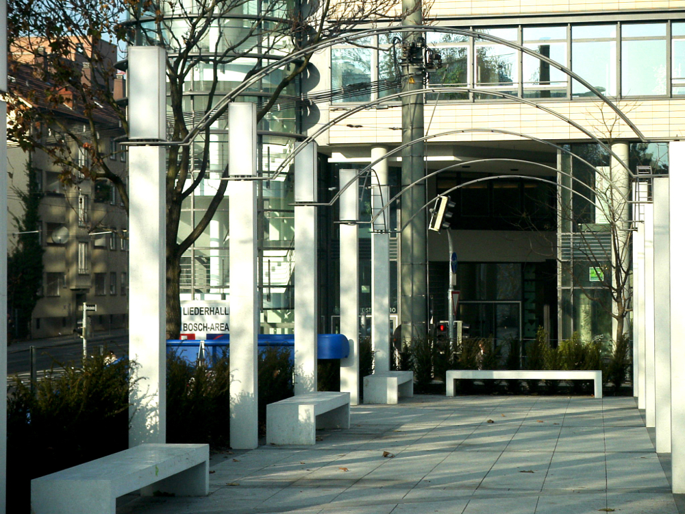 Außenbeleuchtung Berliner Platz Stuttgart Trieschmann GmbH