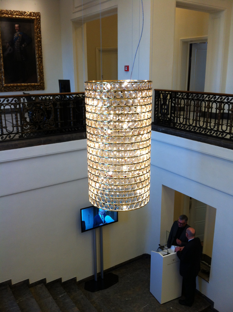 Villa Reitzenstein da ma Kronleuchter von Viabizzuno